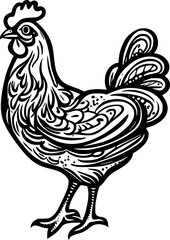 chicken cartoon
