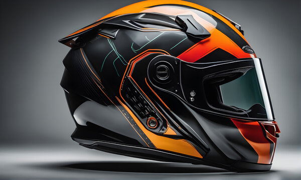 modern racing helmet concept
