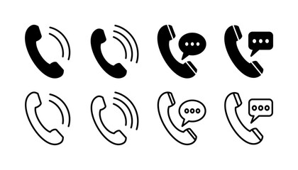 Call icon vector. phone icon vector