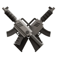 3D Military Gun Weapon