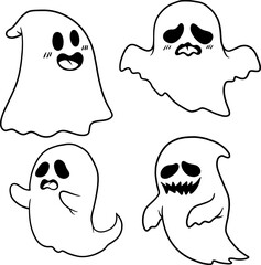 Ghos Character of Halloween