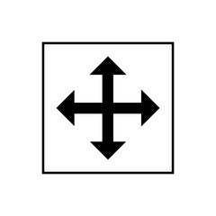 Spread Icon. Expansion, Distribute Symbol - Vector.