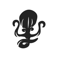 octopus logo template Isolated. Brand Identity. Icon Abstract Vector graphic