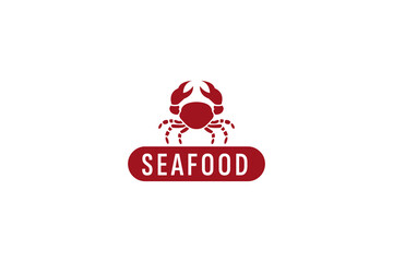 seafood logo vector icon illustration