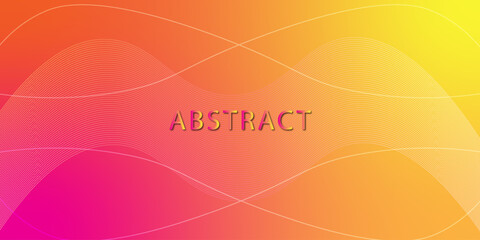 Fototapeta premium abstract background with waves