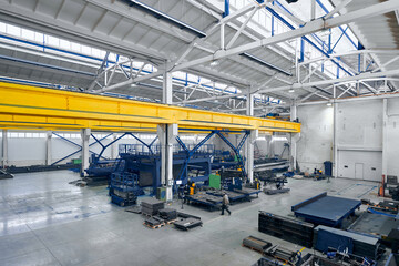 Department of small details welding and assembling at plant