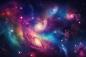 Fototapeta premium Astral spectrum explosion