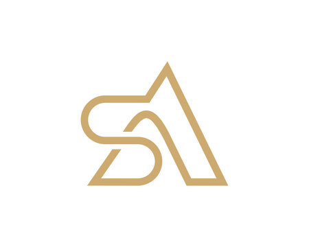 letter sa logo