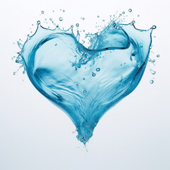 Obraz premium heart of water