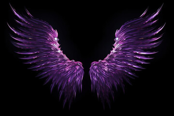 Obraz premium Purple Wings