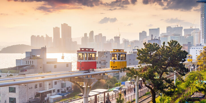 Sky Capsule in Busan, South Korea