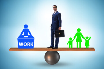 Work home balance with business people