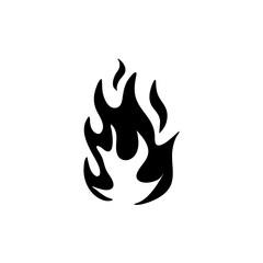 Bonfire flames fireballs burning candle torch blazing fire cartoon 