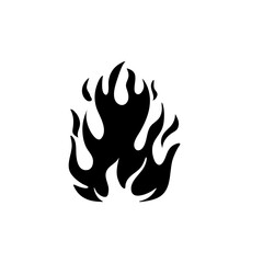 Bonfire flames fireballs burning candle torch blazing fire cartoon 