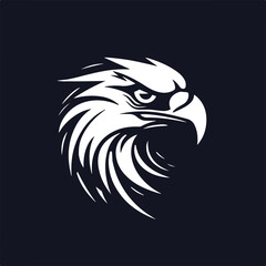 esport eagle hawk badge icon logo