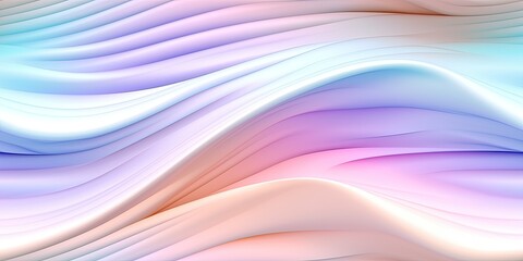 Fototapeta premium Abstract geometic 3d background, wavy structure texture. Generative AI