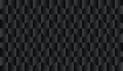 Naklejka premium Abstract black geometric background pattern design
