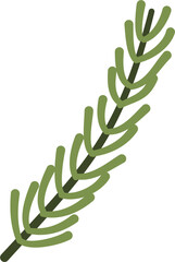 Winter leaves Illustration 