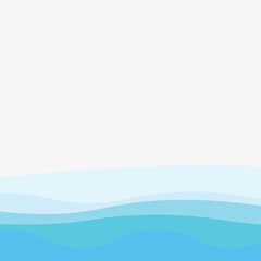 Abstract Water wave design background