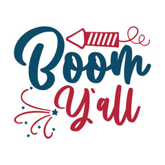 4th Of July Craft SVG Design