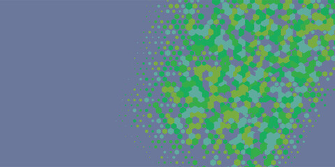 Fototapeta na wymiar Geometric abstract Hexagon multi Color Background