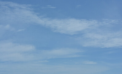 beautiful clouds in the sky for making background