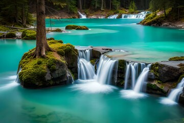 waterfall in the forest