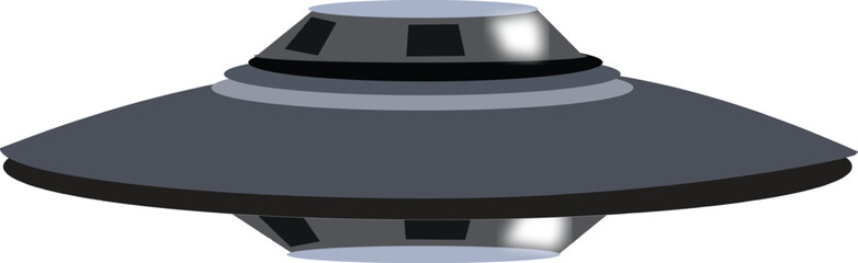 ufo isolated on white © kishore chandra