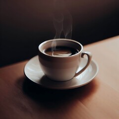 Fototapeta premium Sip and Savor: A Captivating Blend of Tea and Coffee