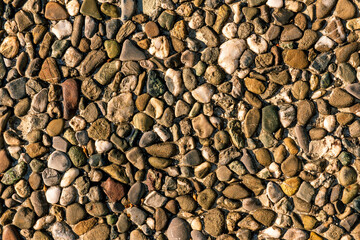 monochrome texture of old wall or pavement closeup, black and white gray background macro, wallpaper for design