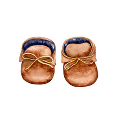 brown leather booties