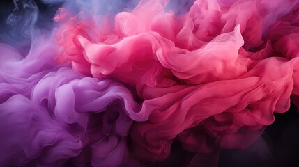 Fuchsia Smoke, Macro shot , Color Gradient, Background HD - obrazy, fototapety, plakaty