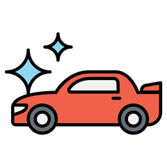 Clean car icon