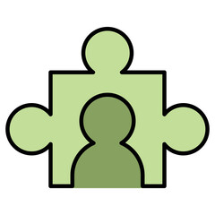 Human resource management icon