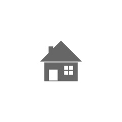 Home house icon isolated on transparent background