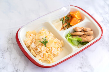 筍ごはんのワンプレートごはん