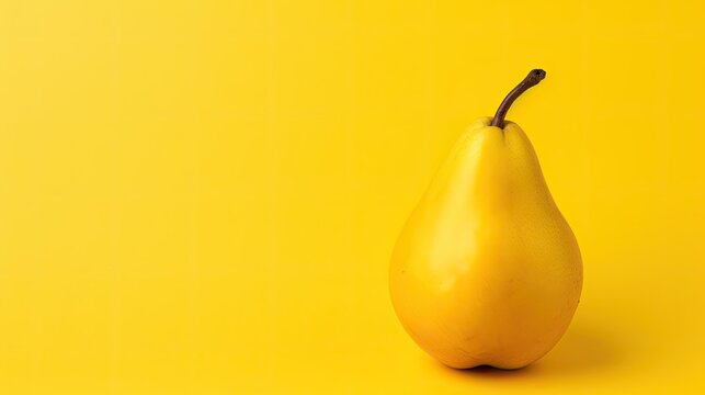 pear fruit on a colored background