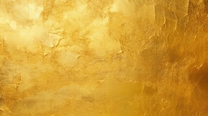 Shiny yellow gold foil texture for background. - obrazy, fototapety, plakaty