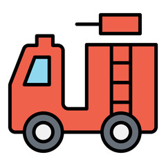 Fire engine icon