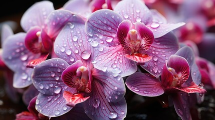 Orchid , Macro shot , Color Gradient, Background HD