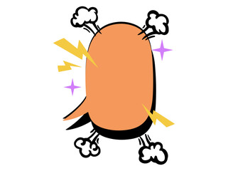 Comic Book Speech Bubble illustration
