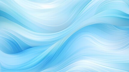 Fototapeta premium Abstract Background of soft Swirls in cyan Colors. Modern Wallpaper with Copy Space