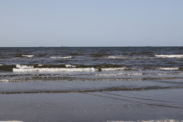 The Beach, Sea, and Waves