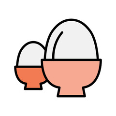Boiled egg icon