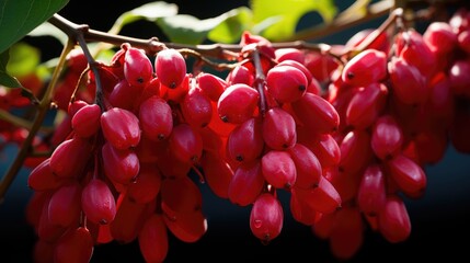 Scarlet Runner Bean Vine , Macro shot , Color Gradient, Background HD