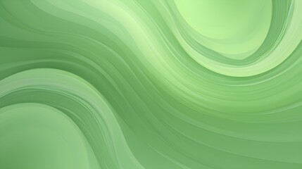 Abstract Background of soft Swirls in green Colors. Modern Wallpaper with Copy Space