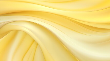 Obraz premium Abstract Background of soft Swirls in light yellow Colors. Modern Wallpaper with Copy Space