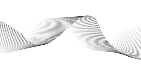 Abstract wave element for design. Digital frequency track equalizer. Stylized line art background.wave lines and technology curve lines background. Abstract business wave curve lines background.