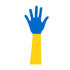 Obraz premium hand ukrainian style pray art drawn