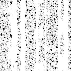 Seamless pattern, rough vector background, black and white